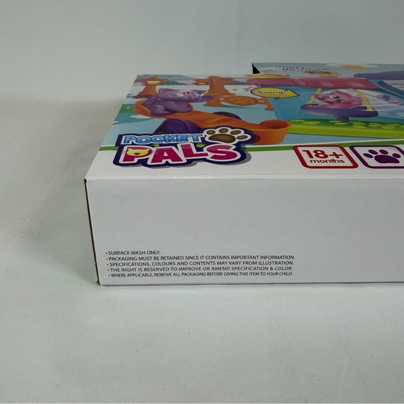 Cat and Dog Play Yard-Pocket Pals Pet Playset (10 Pcs - Picture 7 of 8